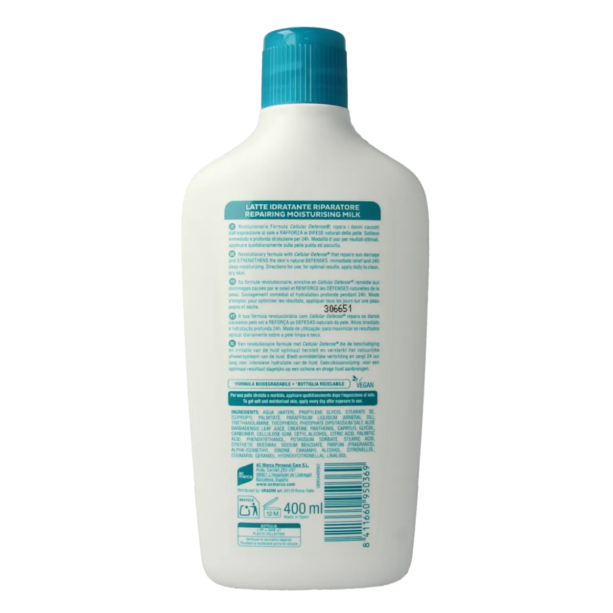 Ecran Aftersun melk hydraterend & kalmerend aloe vera