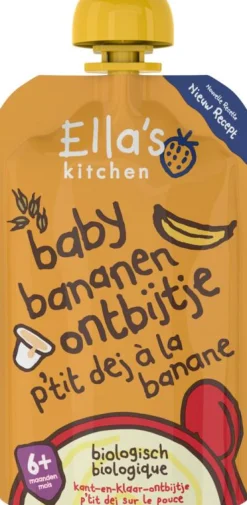 Outlet Ella's Kitchen Baby ontbijtje banaan 6+ maanden bio