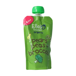 Ella's Kitchen Broccoli pears and peas 4+ maanden bio