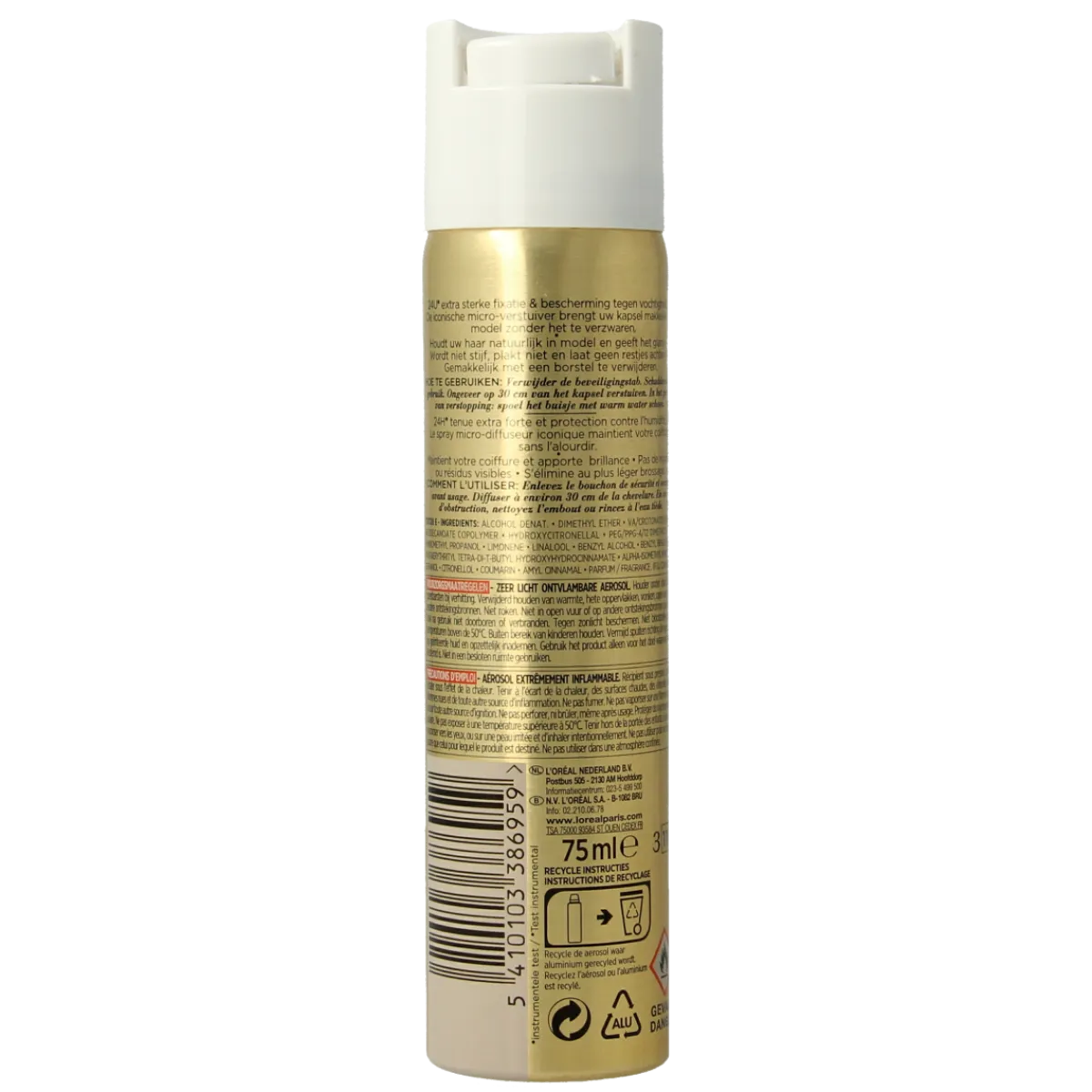 Elnett Haarspray satin extra sterke fixatie