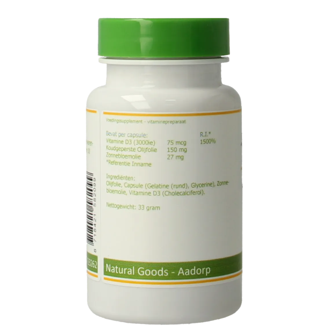 Elvitum Vitamine D3 3000IE/75mcg