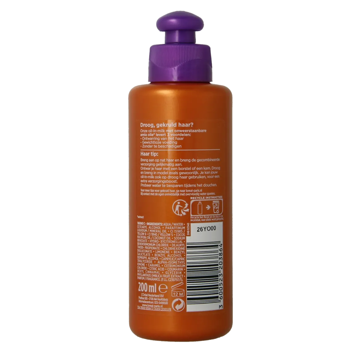 Elvive Extraordinary oil in milk krul verzorging