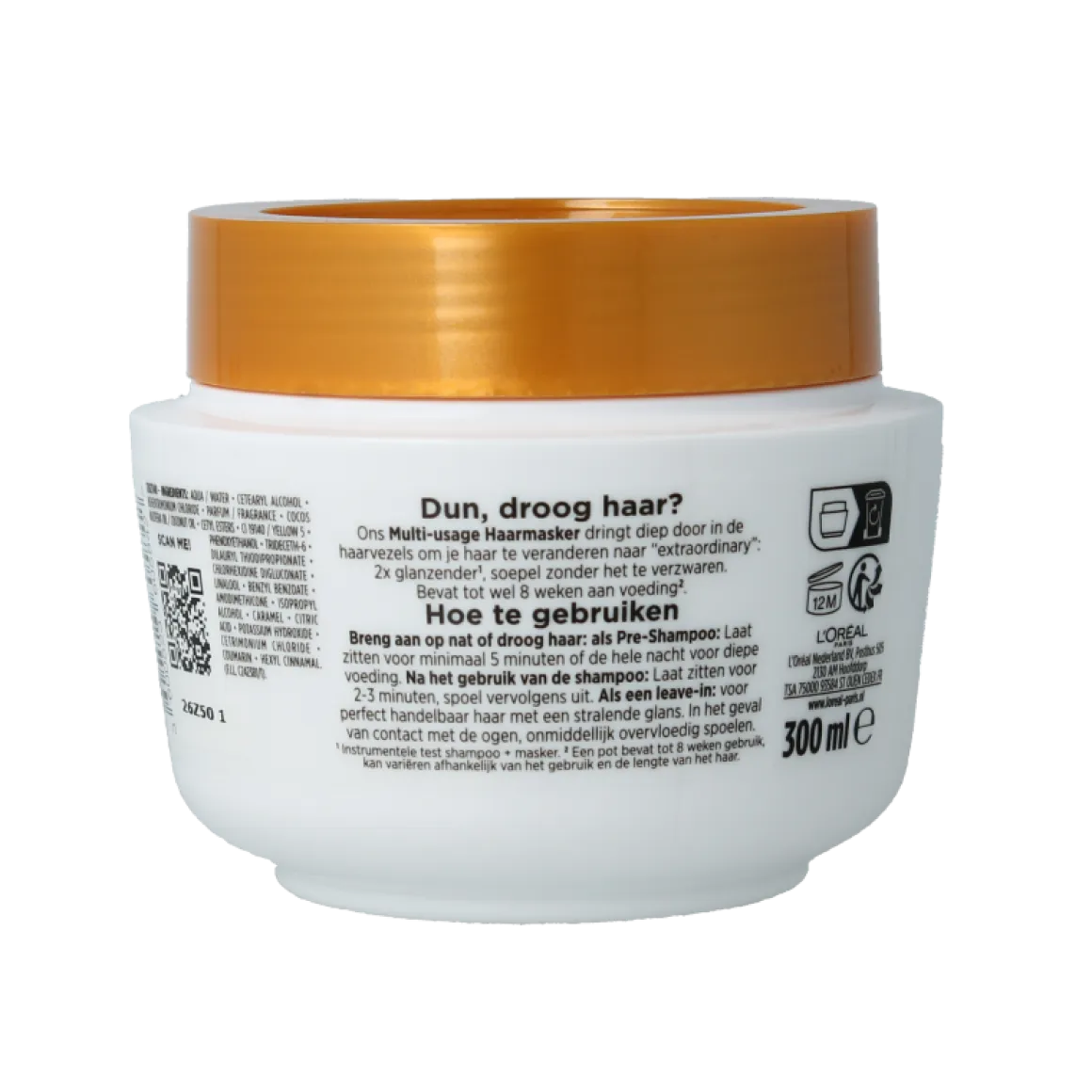 Elvive Masker extraordinary oil coconut