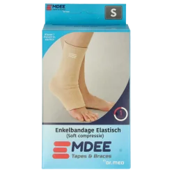 Emdee Elastic support enkel maat S huidskleur