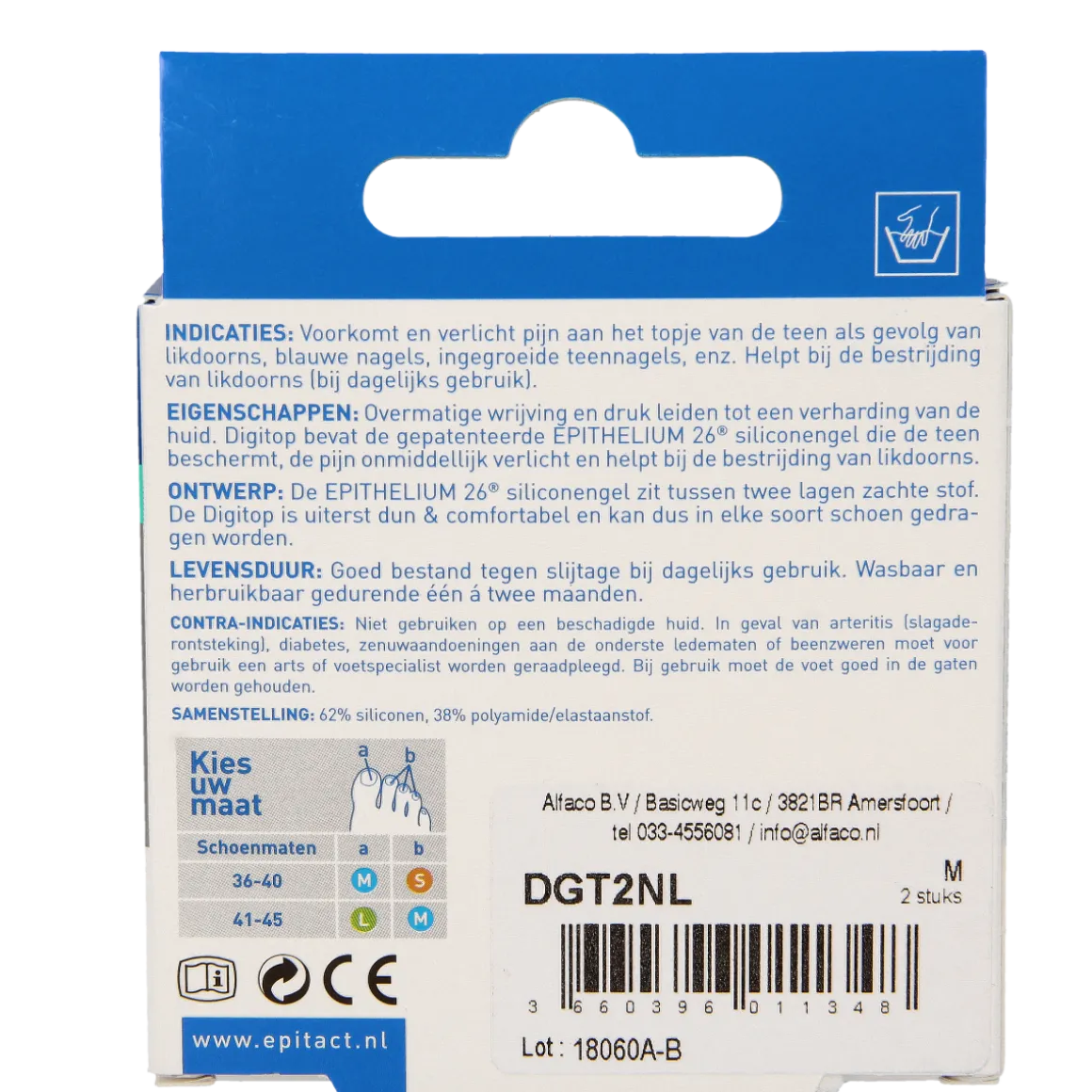 Epitact Digitop nagels en likdoorns M