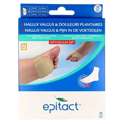 Epitact Voetzoolkussentjes dubbel maat 39/41