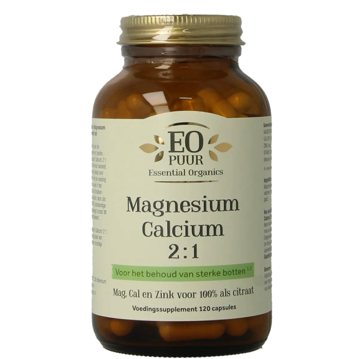 Best Essential Organics Magnesium calcium 2:1 puur