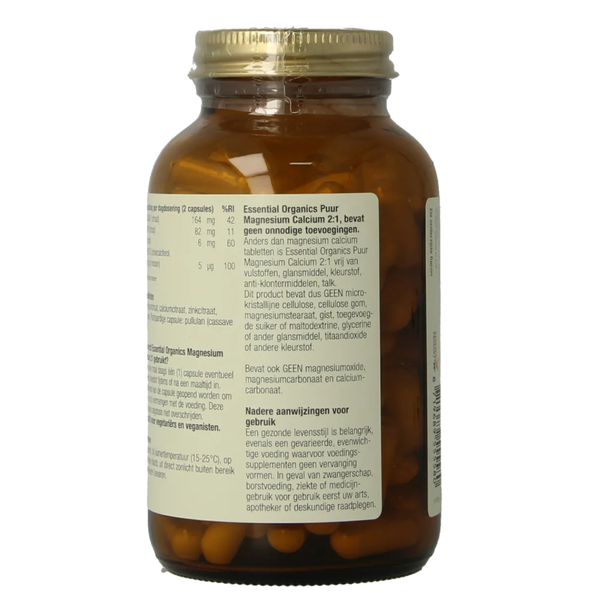 Best Essential Organics Magnesium calcium 2:1 puur