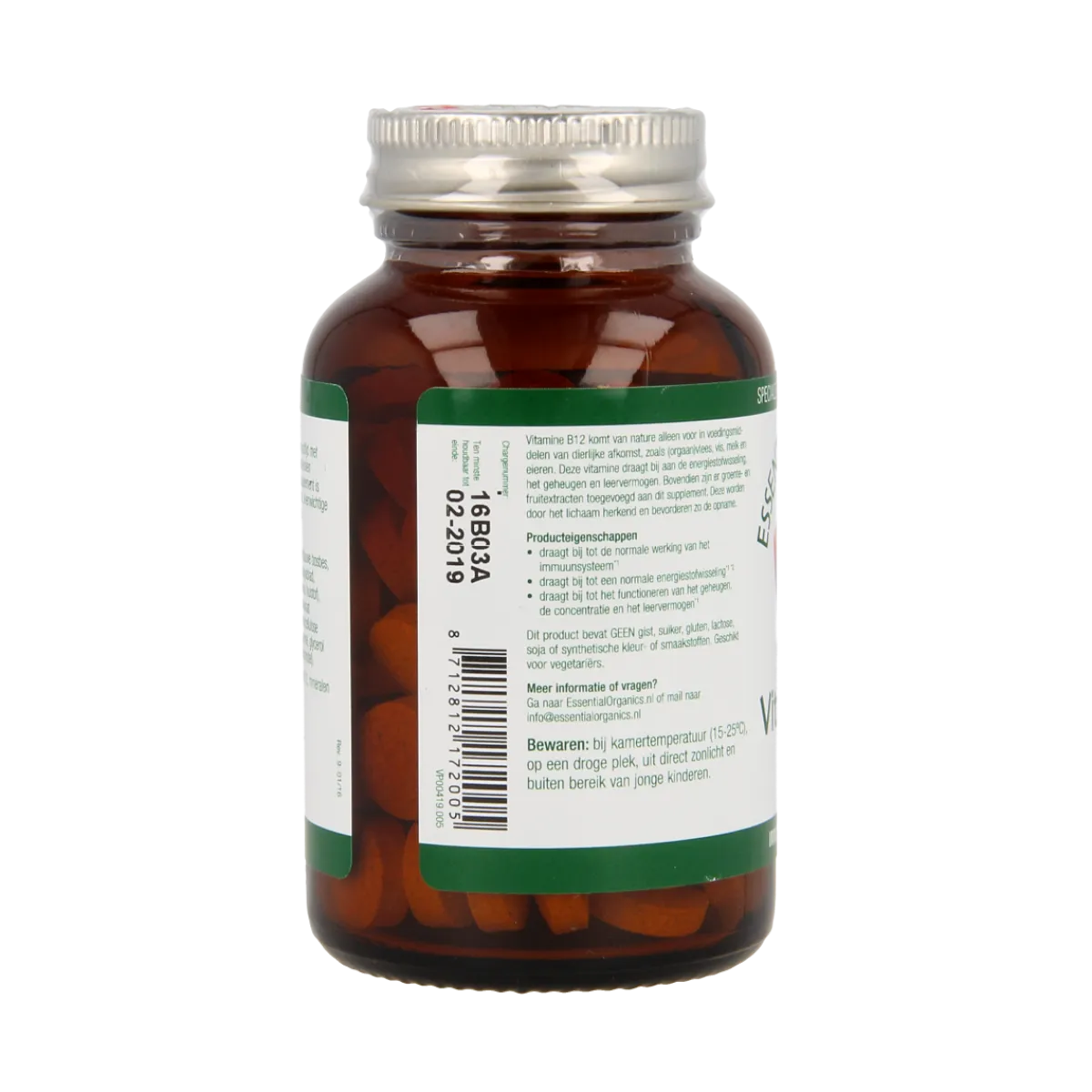 Online Essential Organics Vitamine B12 1000mcg