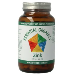 Essential Organics Zink 25mg