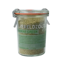 Esspo Wereldzout Hawaii Green glas