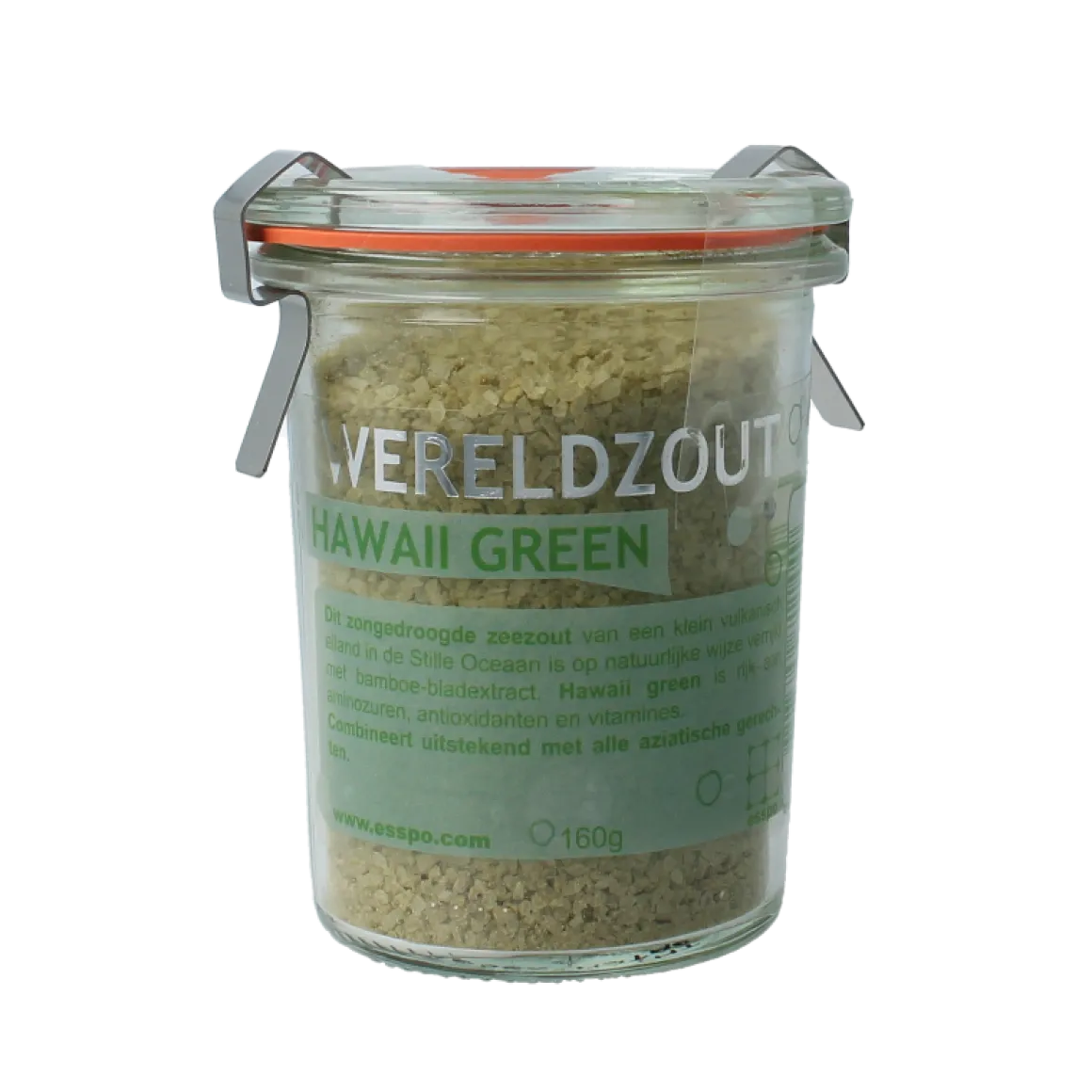 Esspo Wereldzout Hawaii Green glas