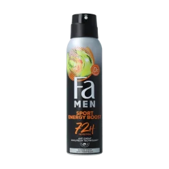 Hot FA Deodorant spray men sport energy boost