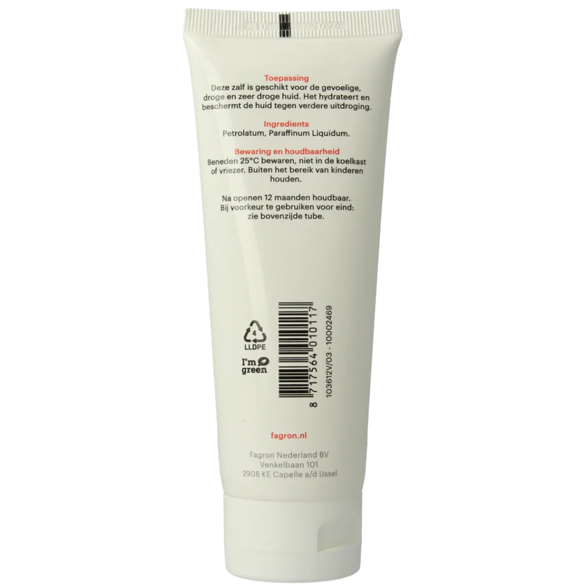 Best Fagron Vaseline album/witte tube