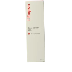 Clearance Fagron Zinkoxidezalf 10% met doos en bijsluiter