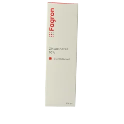 Clearance Fagron Zinkoxidezalf 10% met doos en bijsluiter