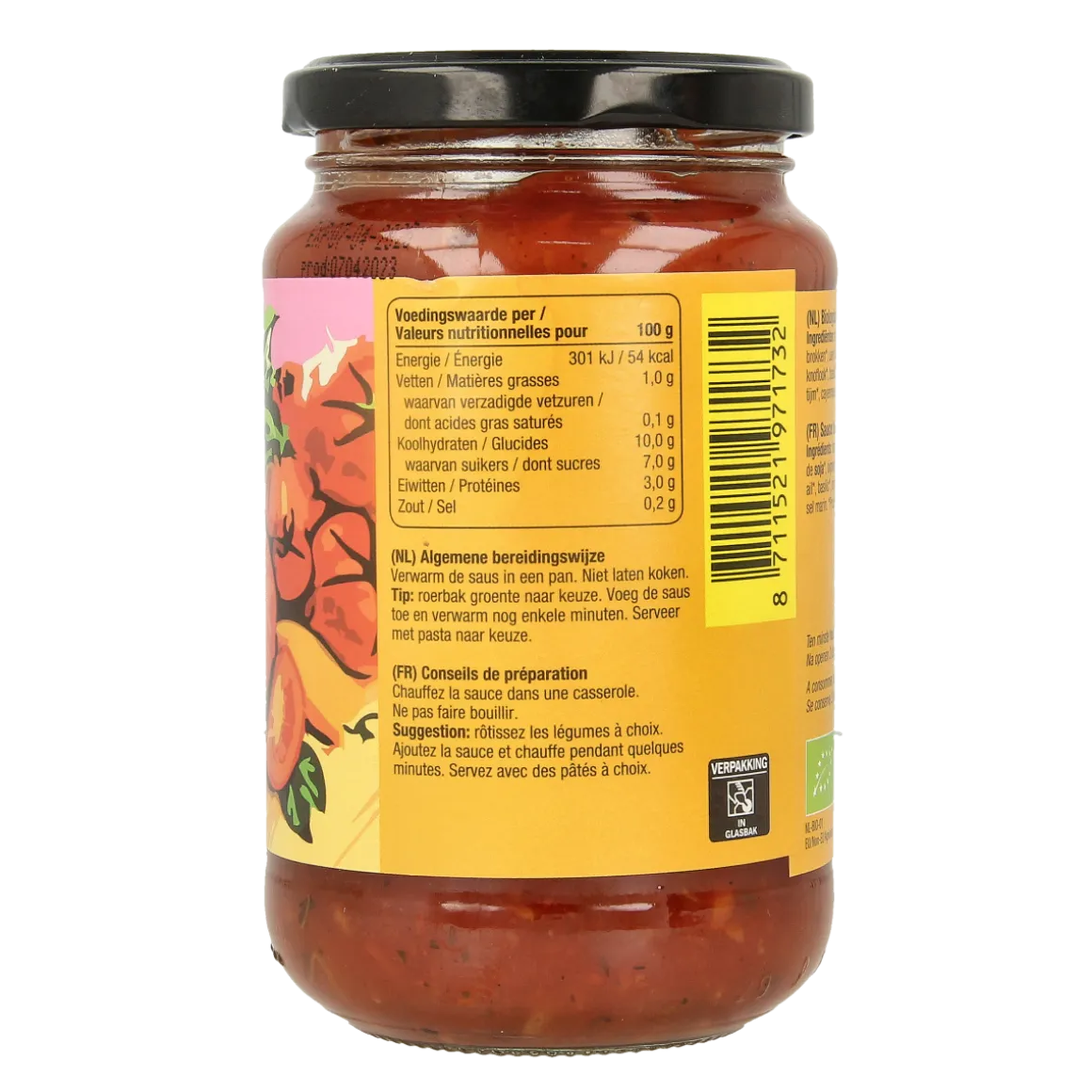 Fertilia Pastasaus bolognese bio