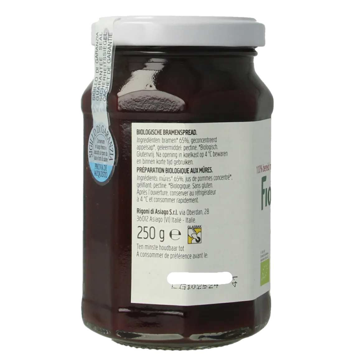Fiordifrutta Bramenjam bio