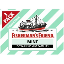 Fisherman's Friend Mint suikervrij 3-pack
