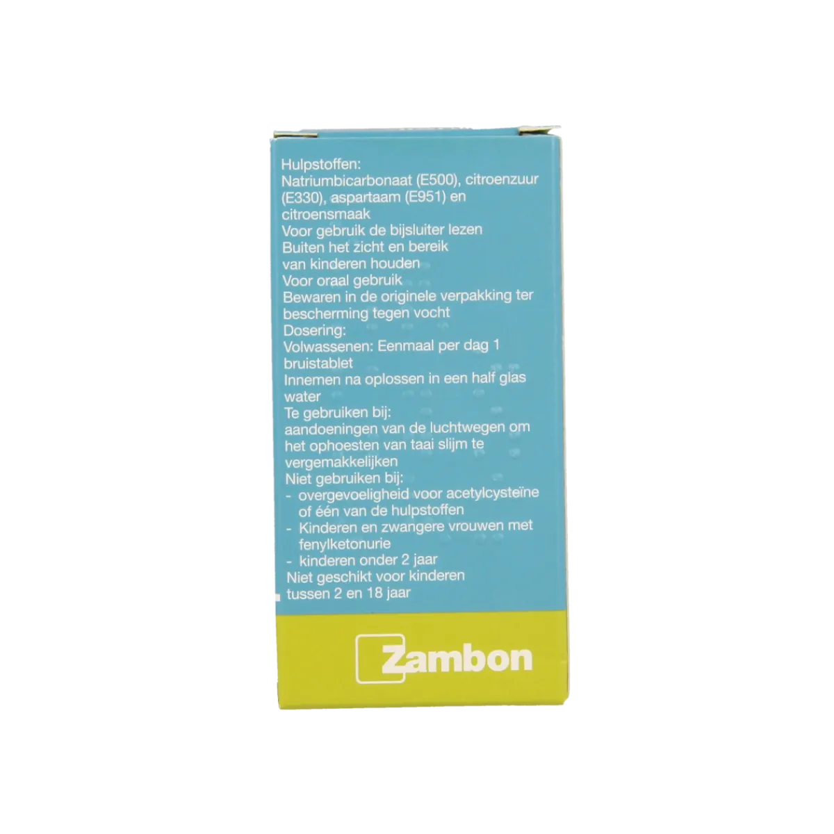 Best Fluimucil Bruistablet 600mg