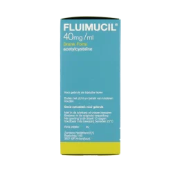 Fluimucil Drank 40mg/ml forte aardbei