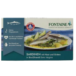 Fontaine Sardines met huid en graat