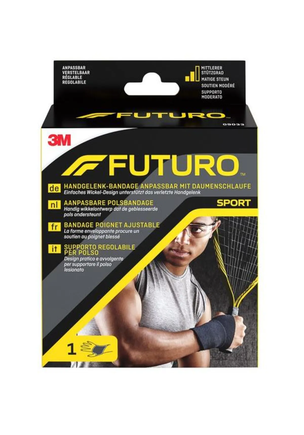 Outlet Futuro Sport polsbrace aanpasbaar