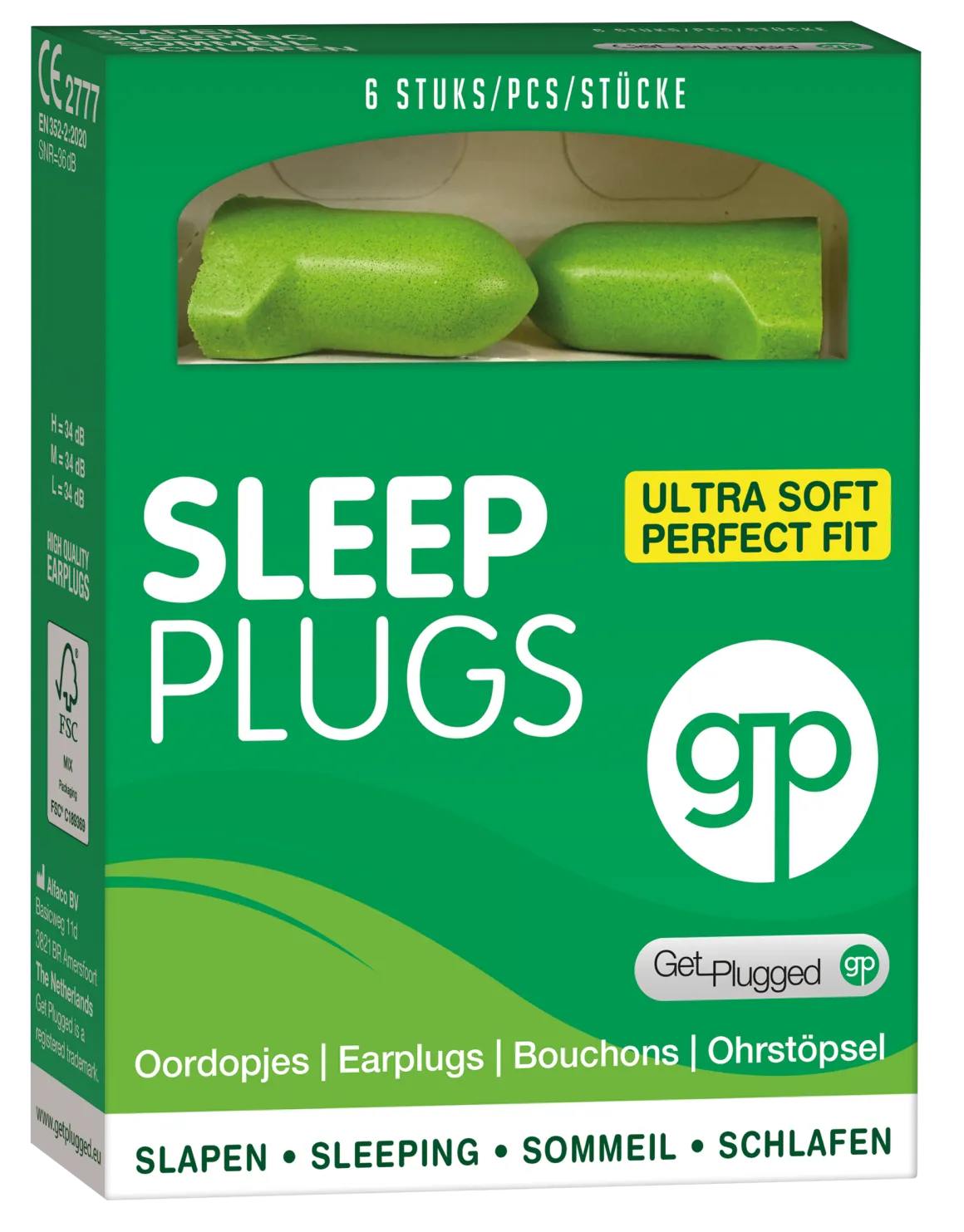 Get Plugged Sleep plugs oordopjes