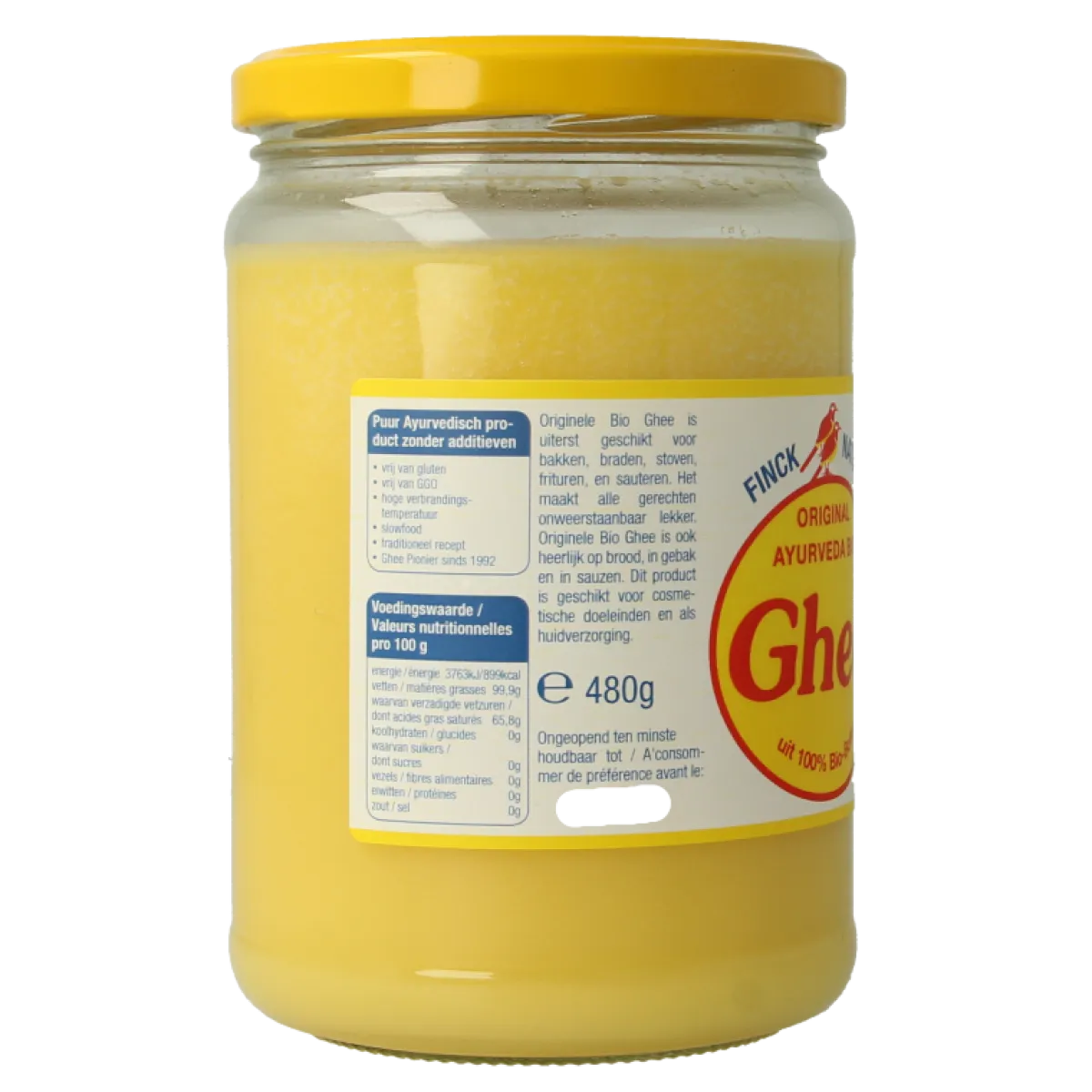 Hot Ghee Finck naturkost geklaarde boter bio