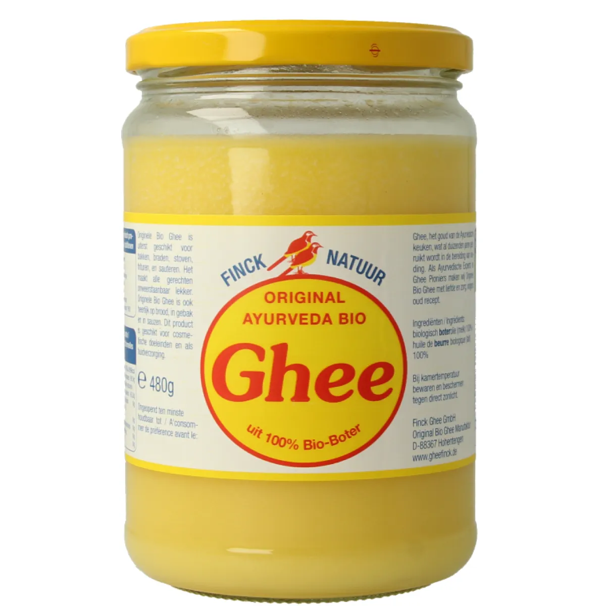 Hot Ghee Finck naturkost geklaarde boter bio