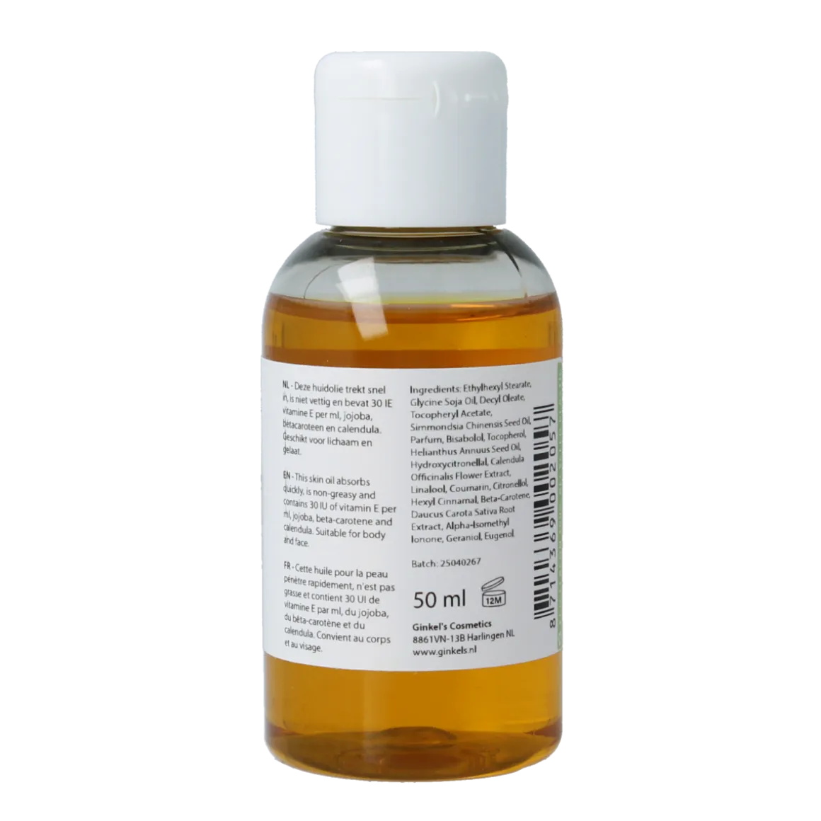 Ginkel's Vitamine E huidolie
