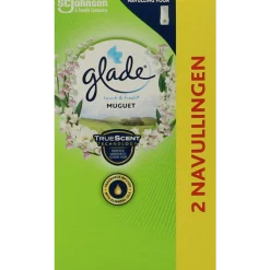 Glade Touch & fresh duo muguet navullingen
