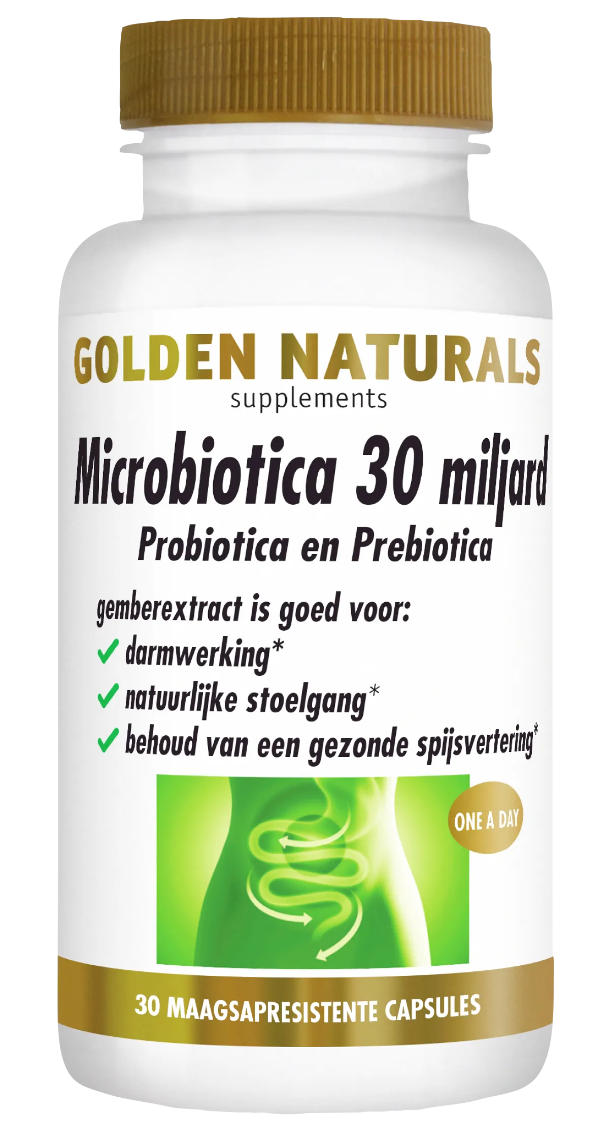 Hot Golden Naturals Microbiotica 30 miljard