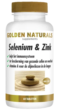 Golden Naturals Selenium & zink