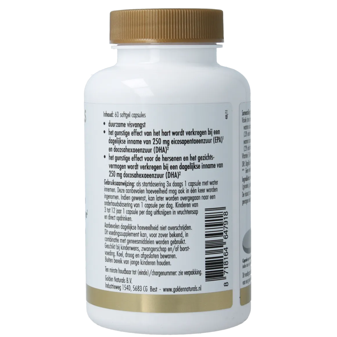 Golden Naturals Visolie 33% EPA 22% DHA