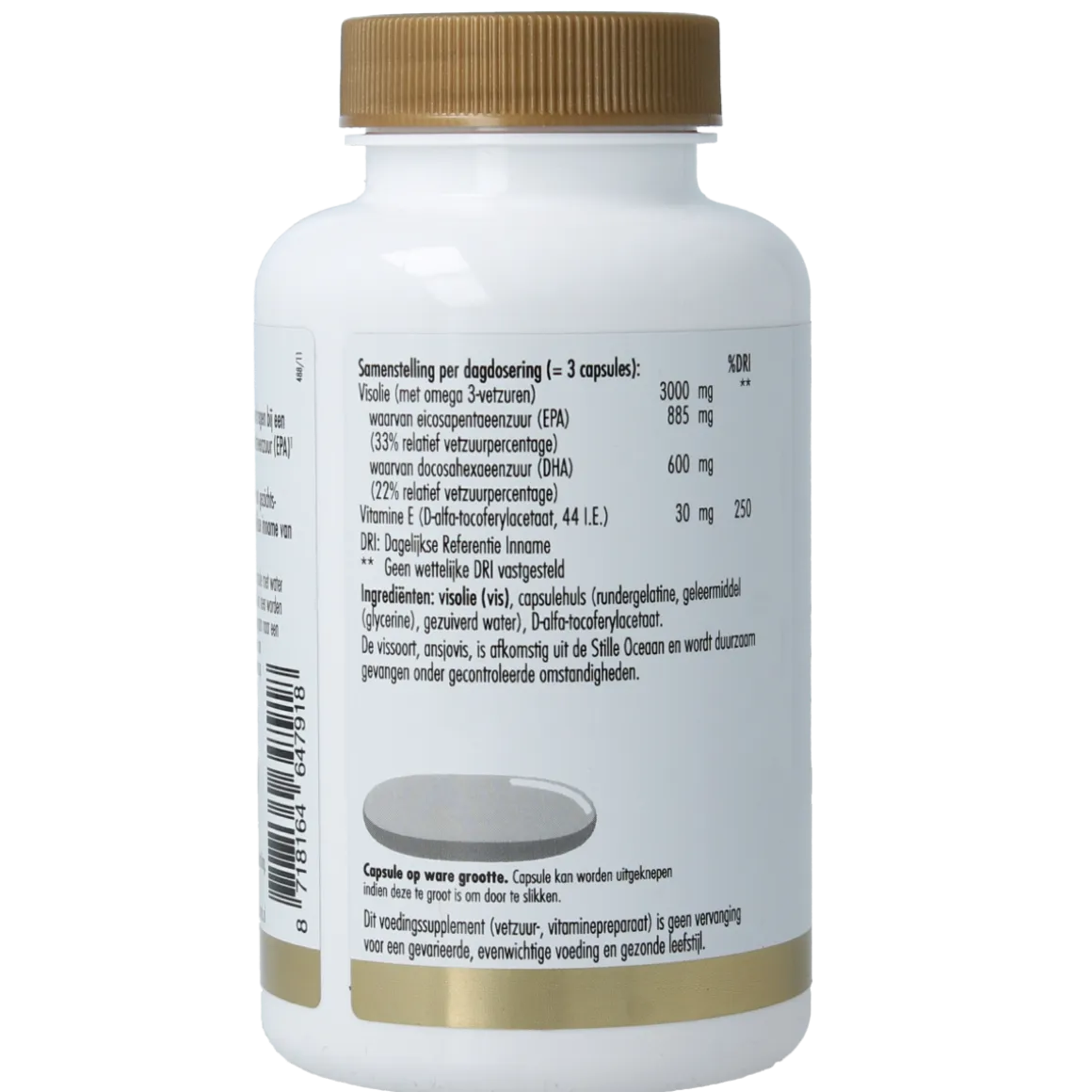 Golden Naturals Visolie 33% EPA 22% DHA
