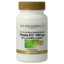 Golden Naturals Vitamine B12 1000mcg vegan
