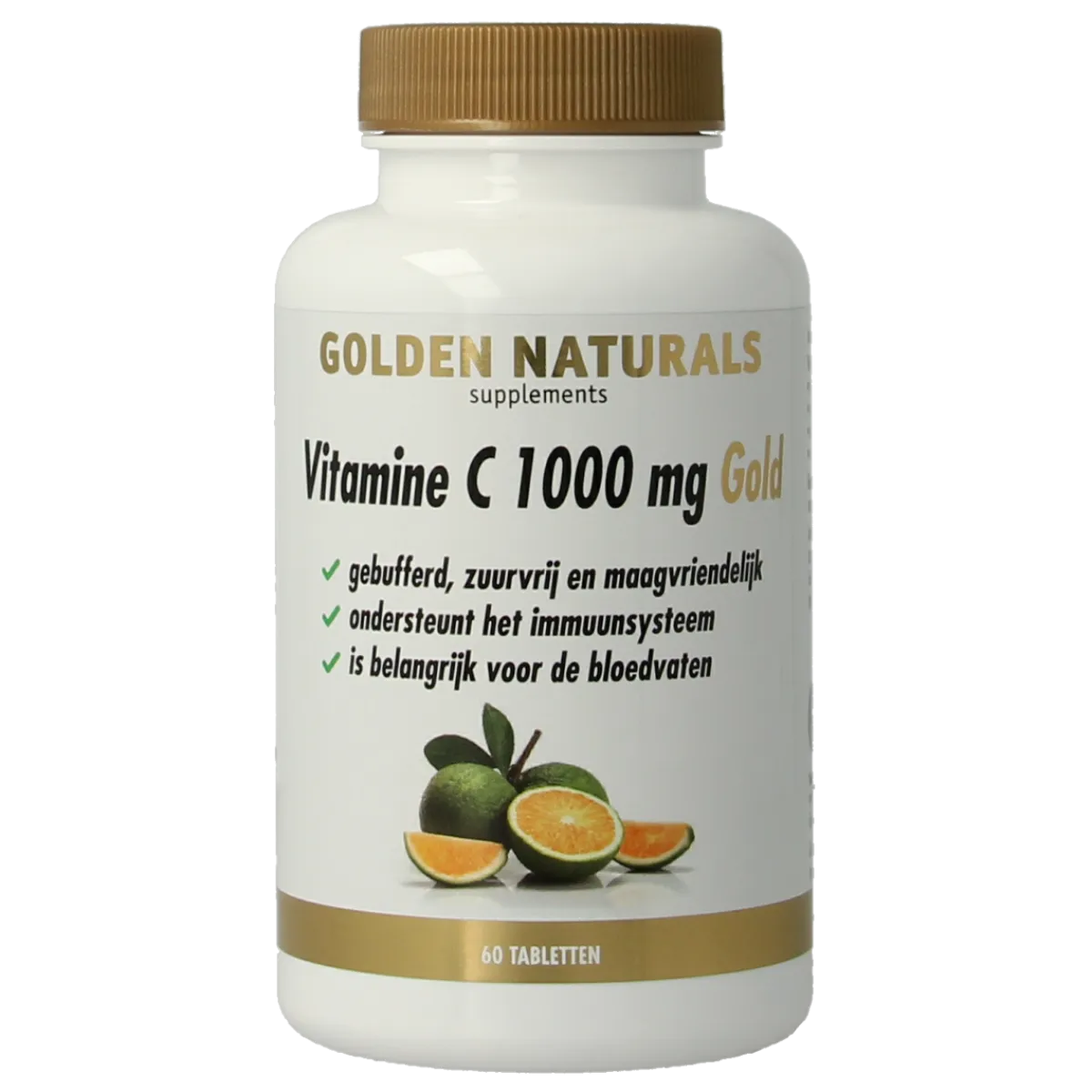 New Golden Naturals Vitamine C 1000mg gold