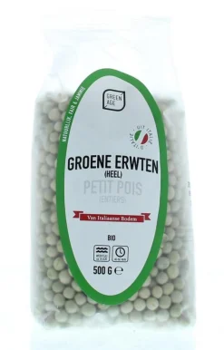 Greenage Groene erwten bio