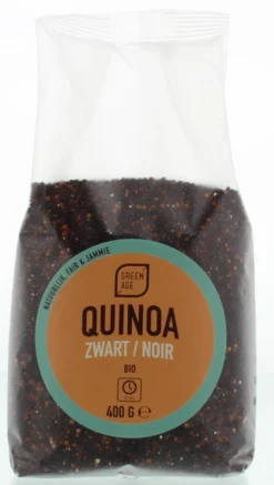 Discount Greenage Quinoa zwart bio