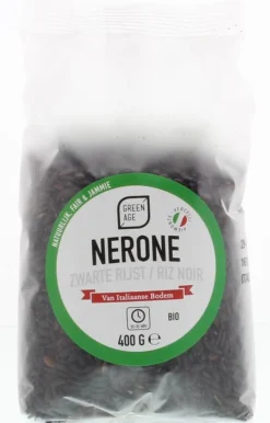 Greenage Zwarte rijst bio