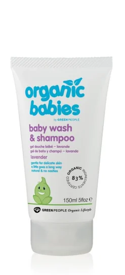 Green People Organic babies wash & shampoo lavender