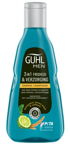 Guhl Man 3-in-1 frisheid & verzorging shampoo