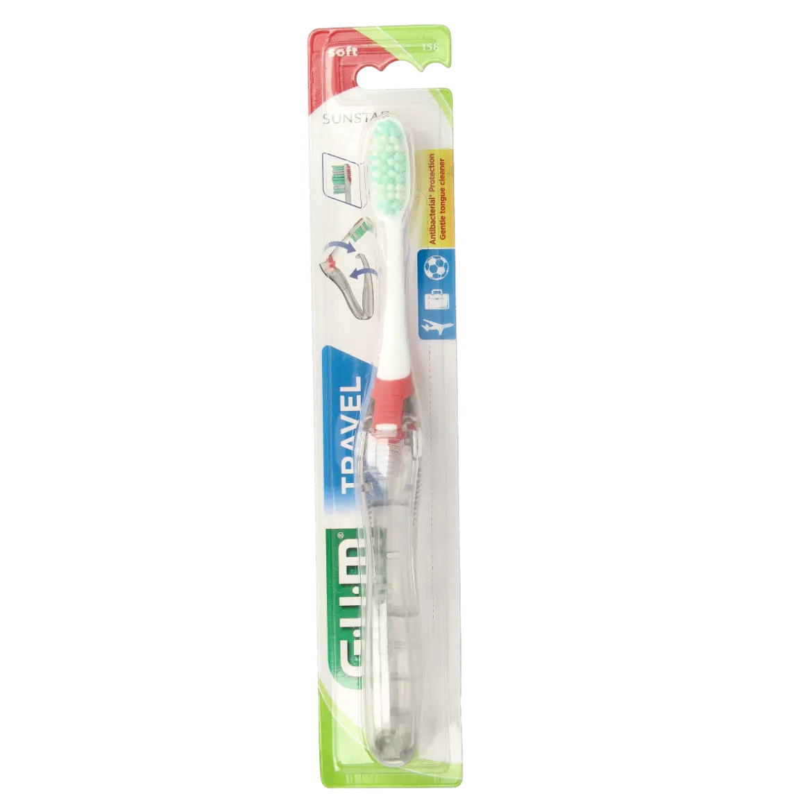 GUM Reis tandenborstel