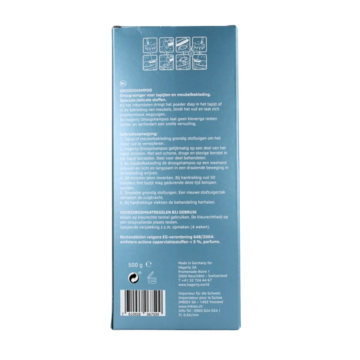 Hagerty Tapijt droogshampoo
