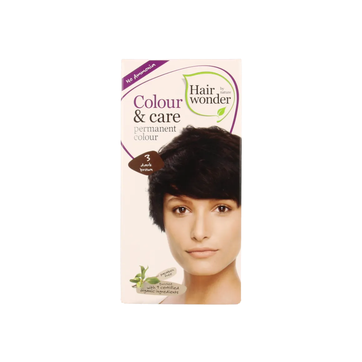 Hairwonder Colour & Care 3 dark brown