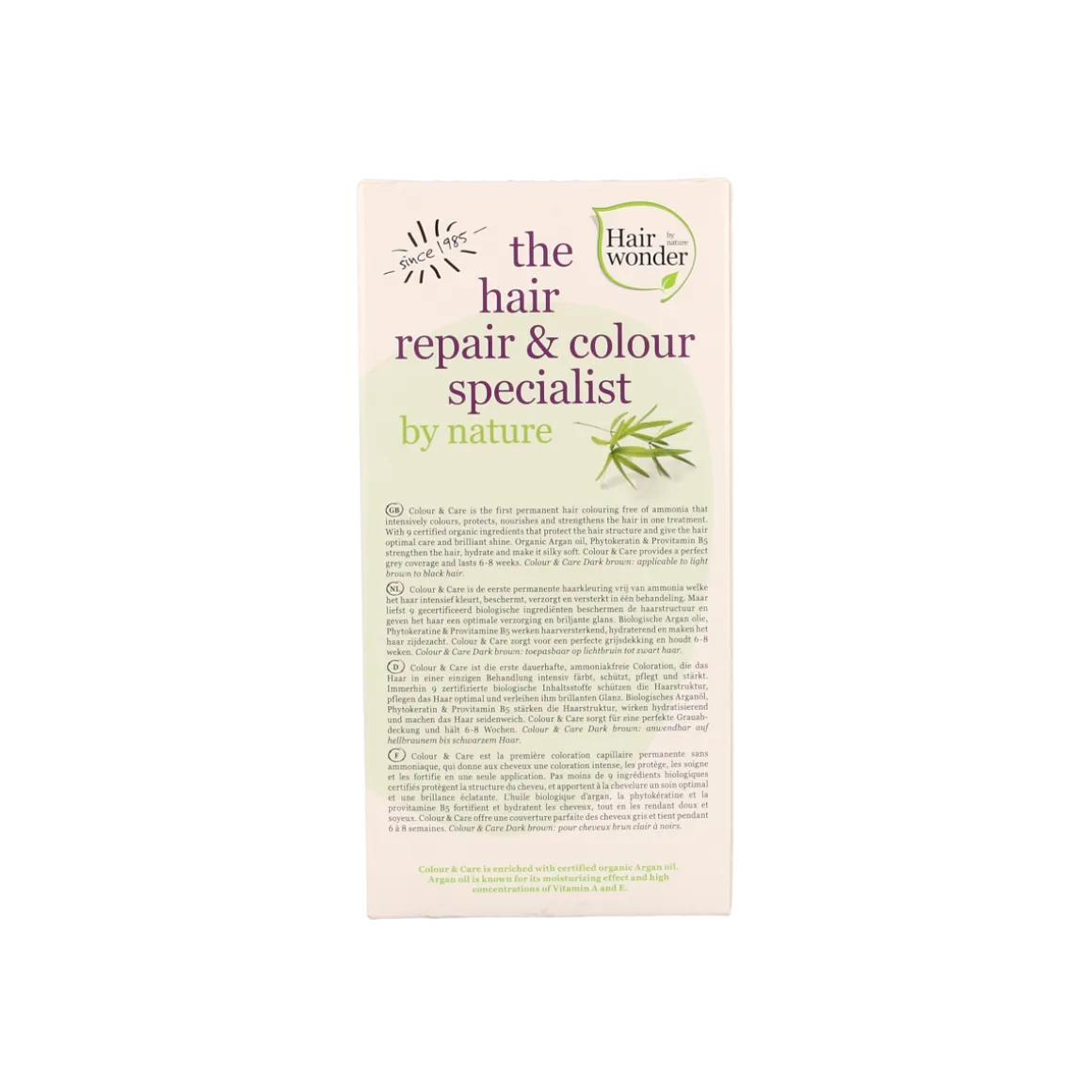 Hairwonder Colour & Care 3 dark brown