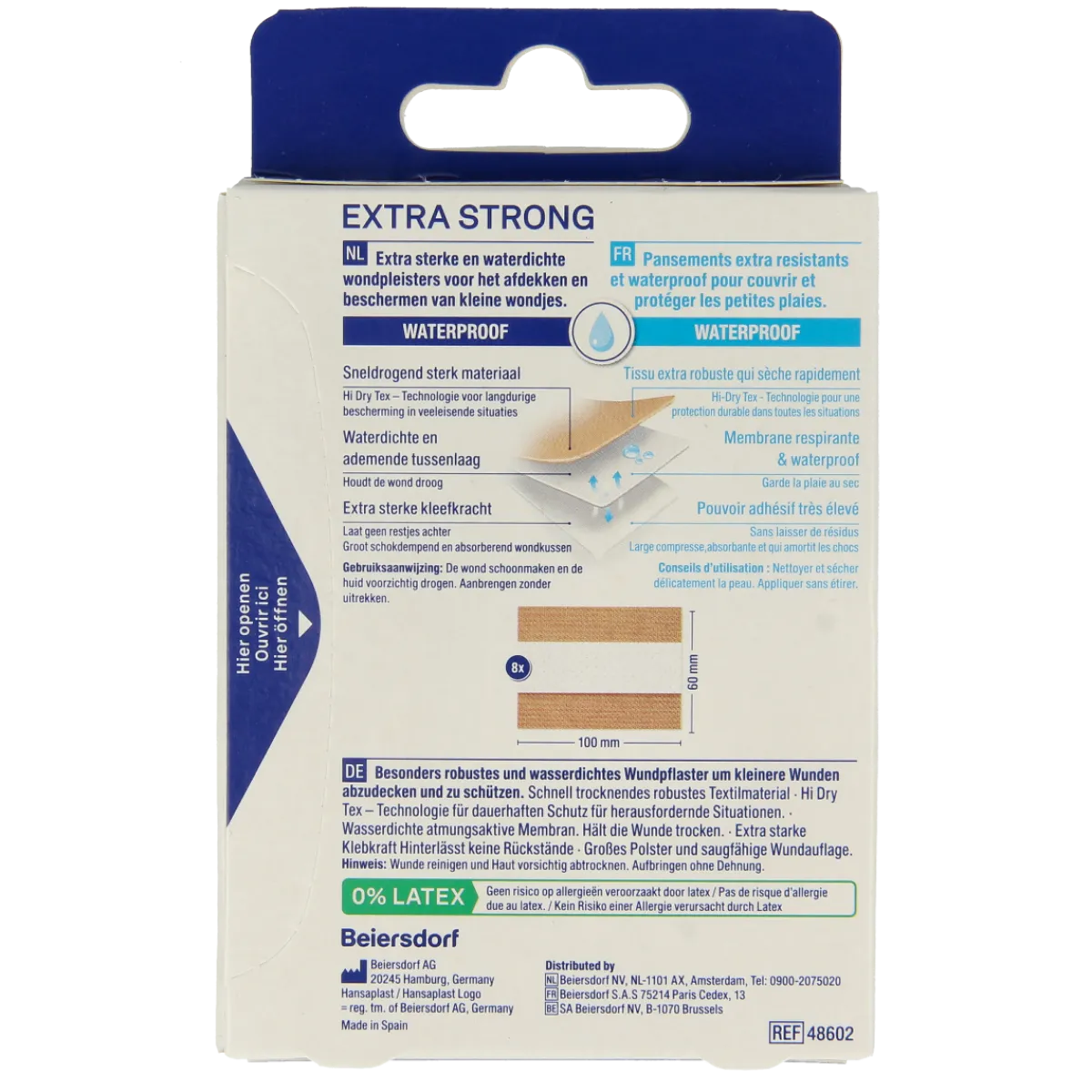 Hot Hansaplast Extra strong waterproof pleisters