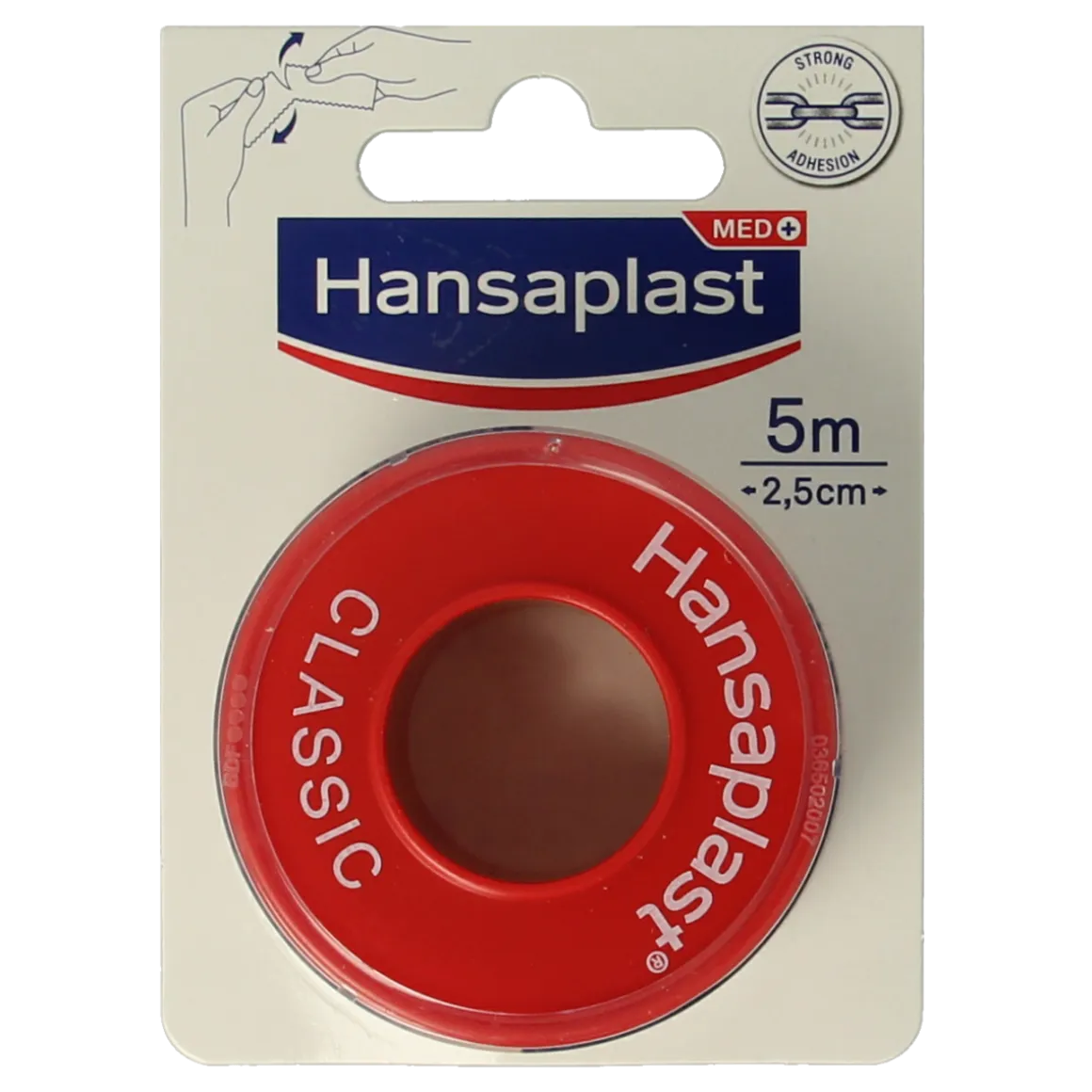 Hansaplast Hechtpleister classic 5m x 2.5cm