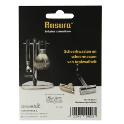 Hans Baier Scheermesjes op blister